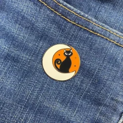 Cara The Halloween Kitty Enamel Pin^Erstwilder Outlet