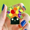 Catmen Miranda Enamel Pin^Erstwilder Outlet