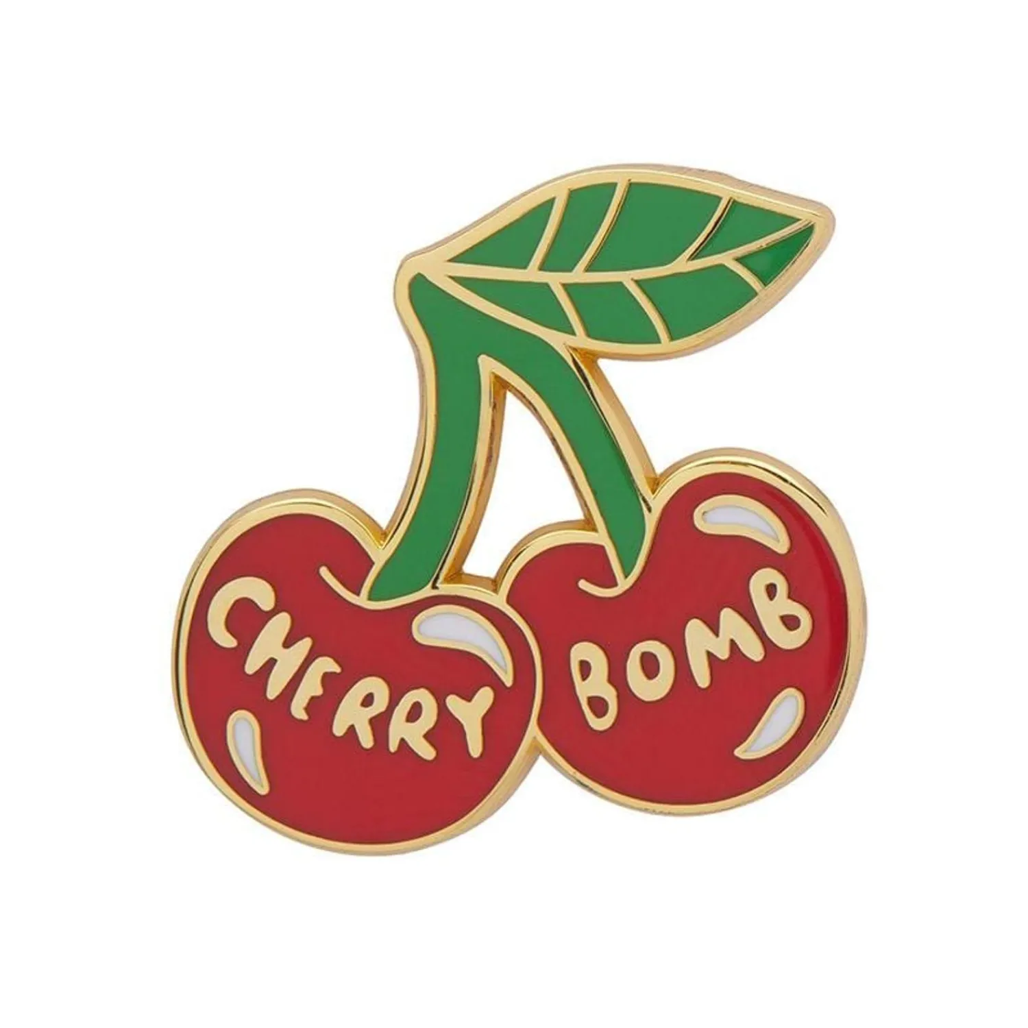 Cherry Bomb Enamel Pin^Erstwilder Best