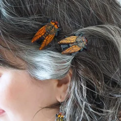 Cicadian Rhythms Hair Clips Set - 2 Piece^Erstwilder