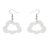Cloud Glitter Resin Drop Earrings - White^Erstwilder Discount