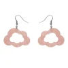 Cloud Solid Glitter Resin Drop Earrings - Pink^Erstwilder Hot