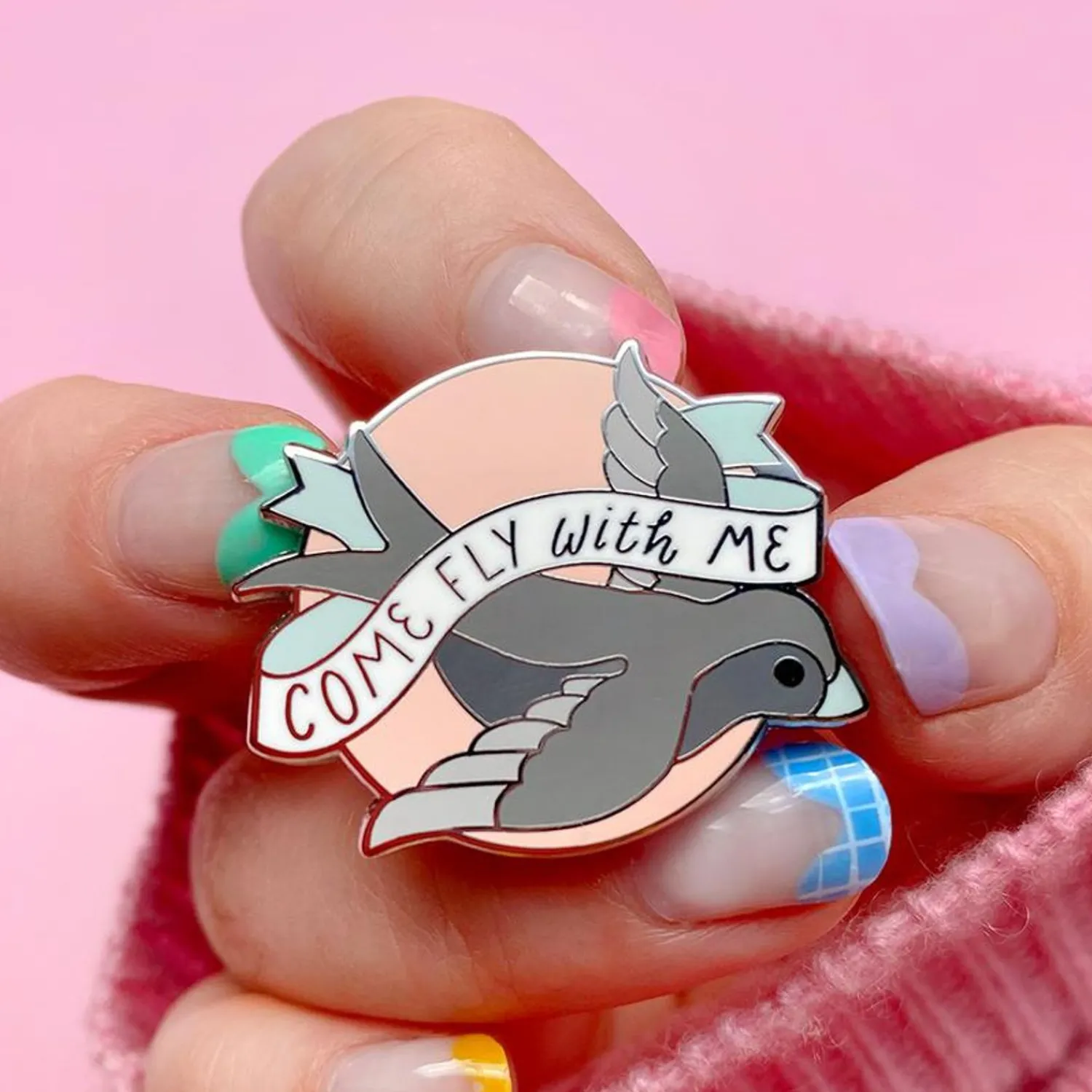 Come Fly With Me Enamel Pin^Erstwilder Sale