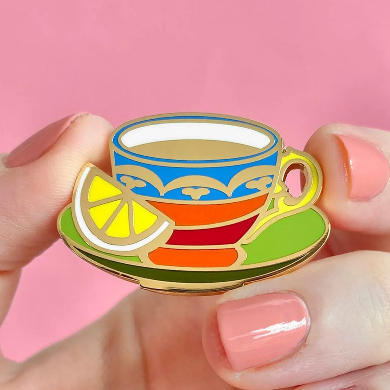 Cuppa Tea Enamel Pin^Erstwilder Best
