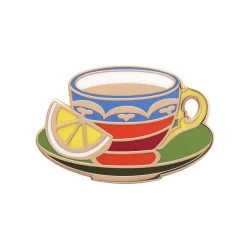 Cuppa Tea Enamel Pin^Erstwilder Best