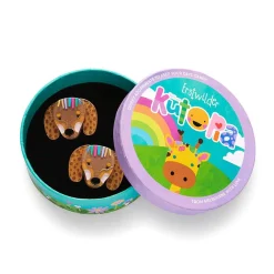 Darcy The Dachshund Hair Clips Set - 2 Piece^Erstwilder Online