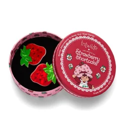 Darling Strawberry Hair Clips Set - 2 Piece^Erstwilder Sale