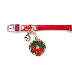 Deck The Halls Enamel Pet Charm^Erstwilder Sale