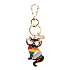 Elissa The Rainbow Cat Enamel Key Ring^Erstwilder Discount
