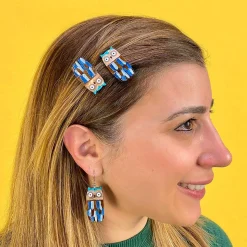 Feather Dress Hair Clips Set - 2 Piece^Erstwilder New