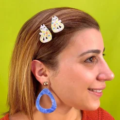 Feline Florescence Hair Clips Set - 2 Piece^Erstwilder