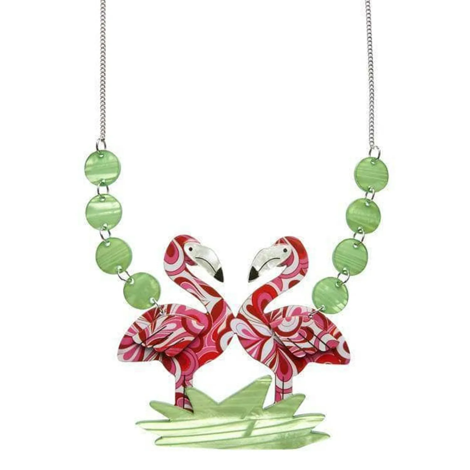 Flamboyant Flamingo Fair Necklace^Erstwilder Best