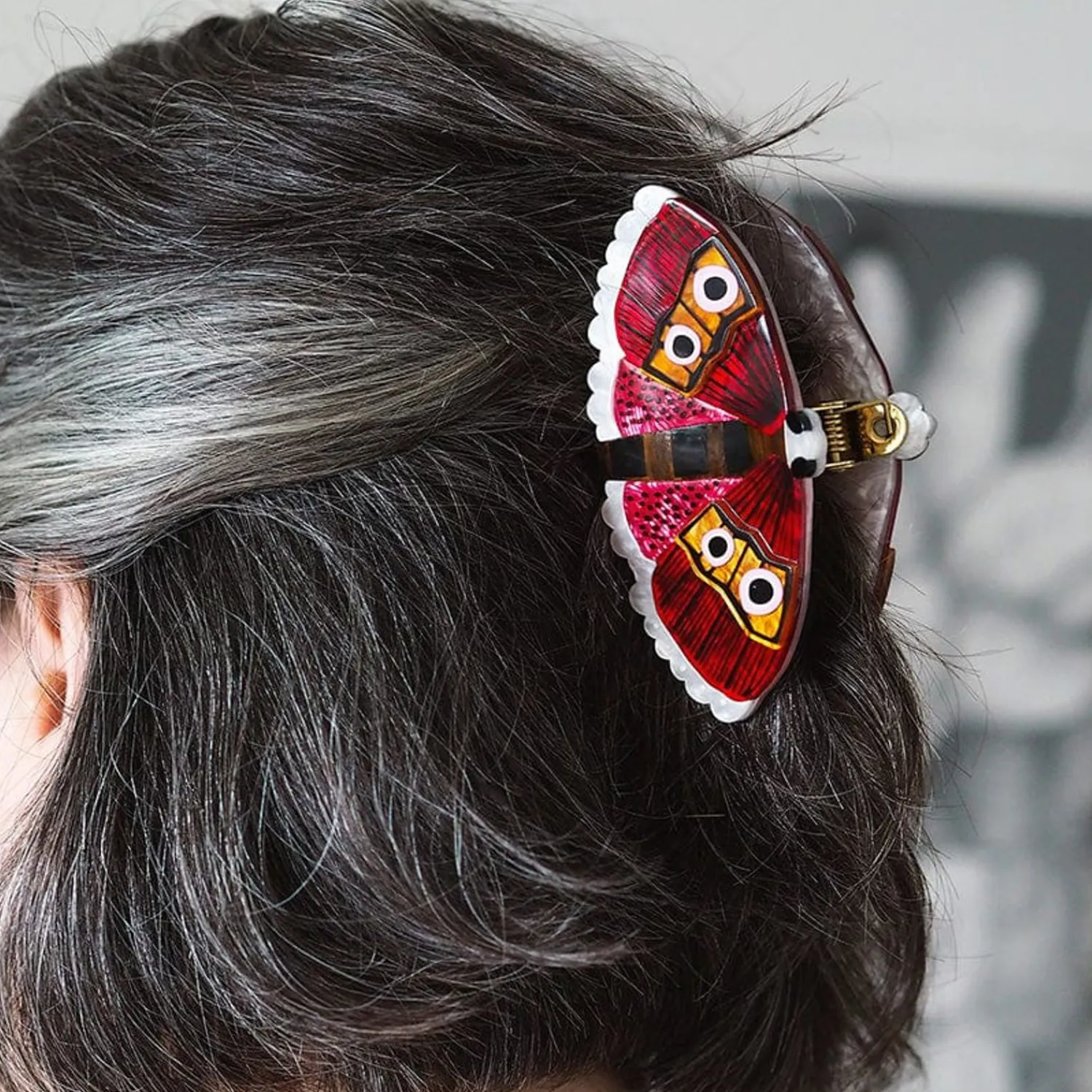 Fluttering Bogong Hair Clip Claw^Erstwilder Hot