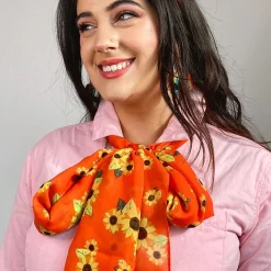 Follow The Sun Neck Scarf Orange^Erstwilder Best