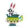 Follow The White Rabbit Brooch^Erstwilder New