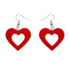 Heart Bubble Resin Drop Earrings - Red^Erstwilder Discount