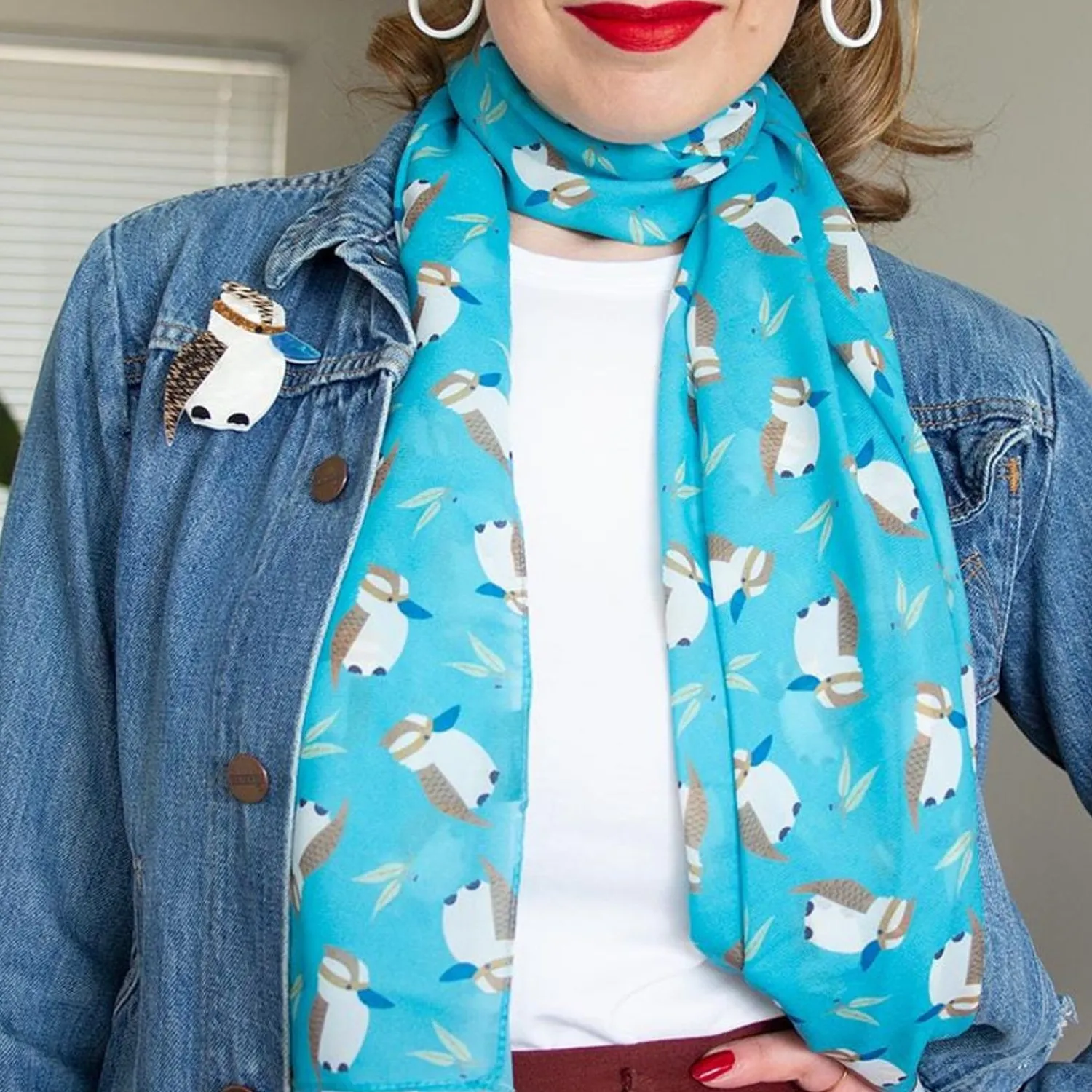 Kallista The Kookaburra Neck Scarf^Erstwilder Sale