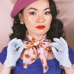 La Croissant Head Scarf - Pink^Erstwilder Best