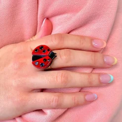 Lou-Lou Ladybug Statement Ring^Erstwilder Discount