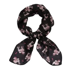 Madame Caniche Head Scarf - Black^Erstwilder Sale