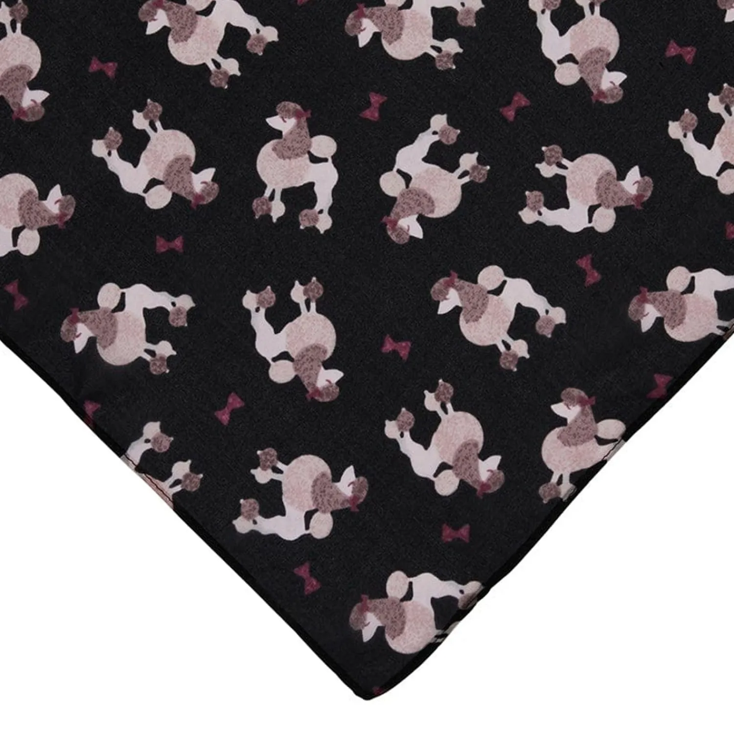Madame Caniche Head Scarf - Black^Erstwilder Sale