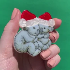Mr. & Mrs. Bear Brooch^Erstwilder Online