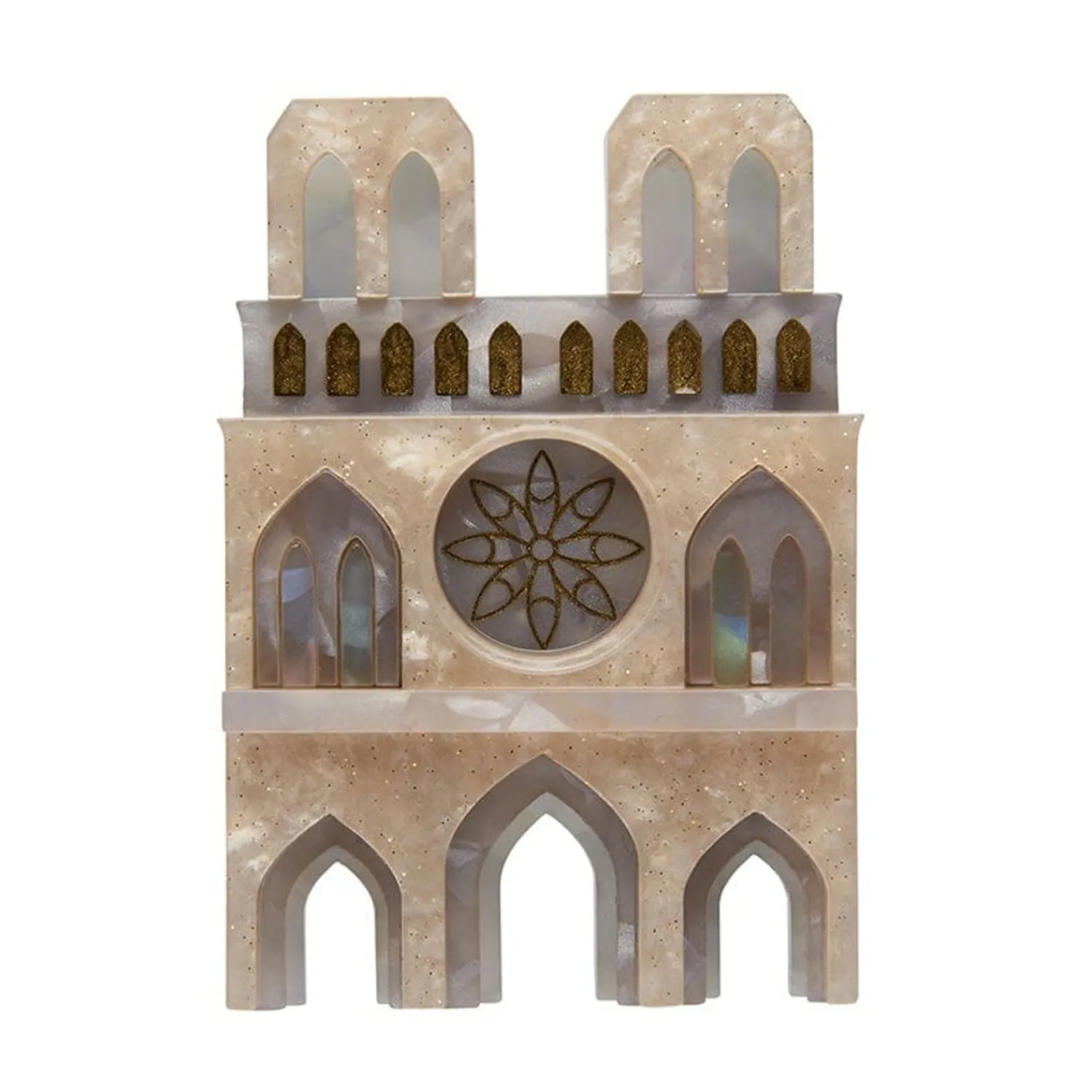 Our Lady Of Paris Brooch^Erstwilder Clearance