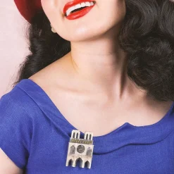 Our Lady Of Paris Brooch^Erstwilder Clearance