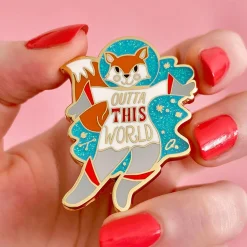 Outta This World Enamel Pin^Erstwilder Hot