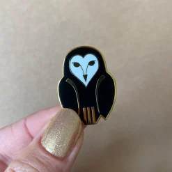 Owl Ornamental Enamel Pin^Erstwilder Sale