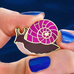 Painted Shell Enamel Pin^Erstwilder Clearance