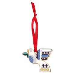 Peace & Love Enamel Tree Ornament^Erstwilder Best