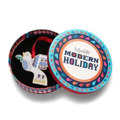 Peace & Love Enamel Tree Ornament^Erstwilder Best