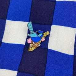 Phoebe The Fairy Wren Enamel Pin^Erstwilder Hot
