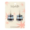 Picture Of Us Enamel Drop Earrings^Erstwilder Sale