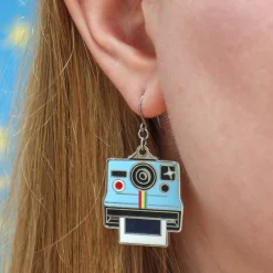 Picture Of Us Enamel Drop Earrings^Erstwilder Sale