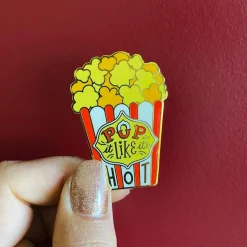 Pop It Like It'S Hot Enamel Pin^Erstwilder