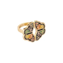 Prince Of Pride Butterfly Enamel Ring^Erstwilder Outlet
