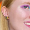 Prince Of Pride Butterfly Enamel Earrings^Erstwilder Best