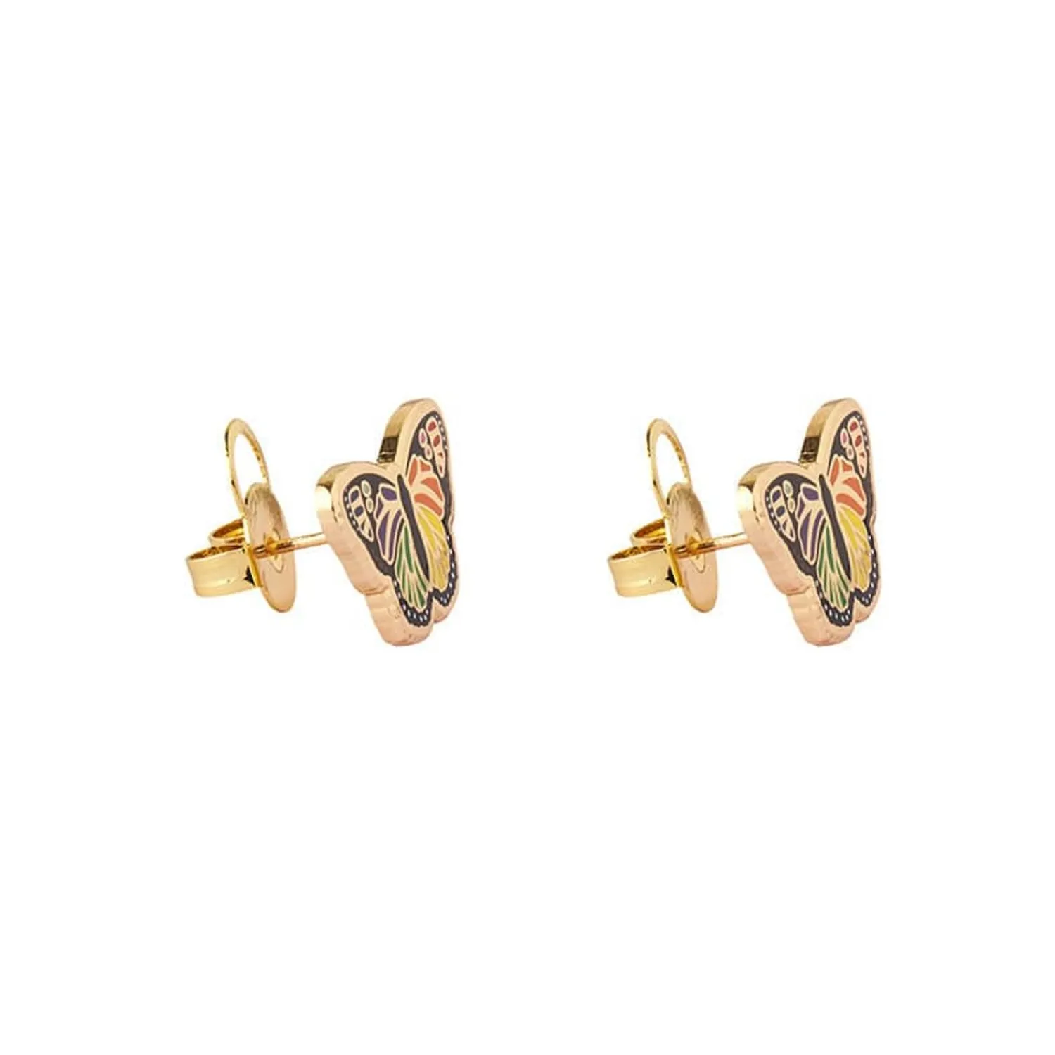 Prince Of Pride Butterfly Enamel Earrings^Erstwilder Best