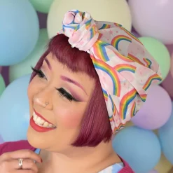 Rainbow Heart Head Scarf^Erstwilder Outlet