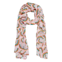 Rainbow Heart Large Neck Scarf^Erstwilder Discount