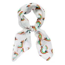 Rainbow Ruff Head Scarf White^Erstwilder Sale