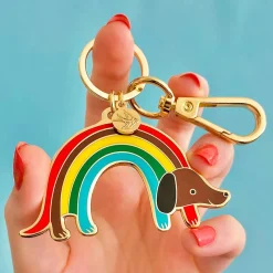 Rainbow Ruff Key Ring^Erstwilder Discount