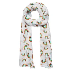 Rainbow Ruff Neck Scarf White^Erstwilder Best
