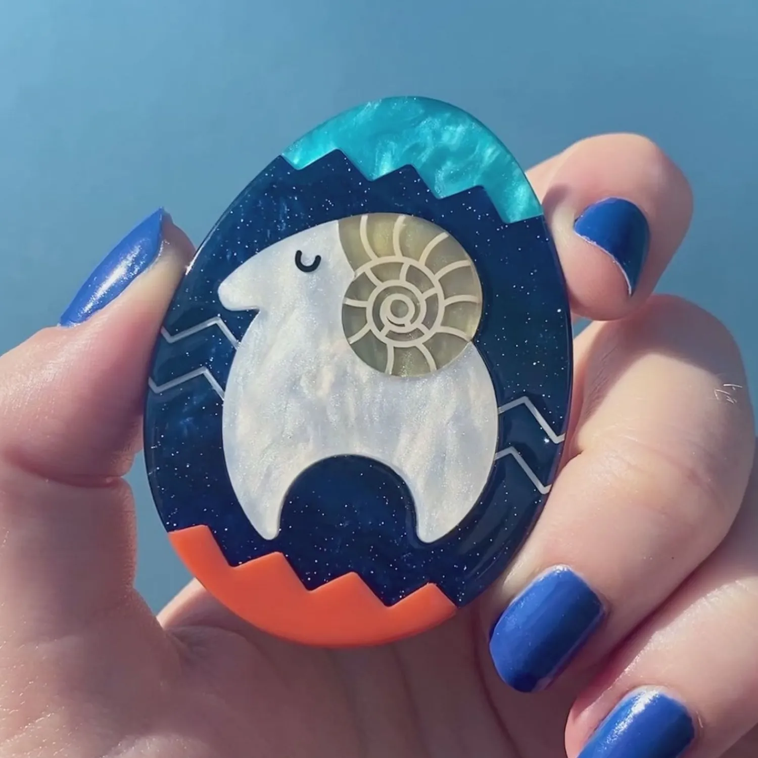 Ram Of Perseverance Brooch^Erstwilder Sale