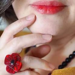 Remembrance Poppy Ring^Erstwilder Sale