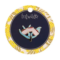 Ruby Red-Flowering Gum Enamel Pin^Erstwilder Best