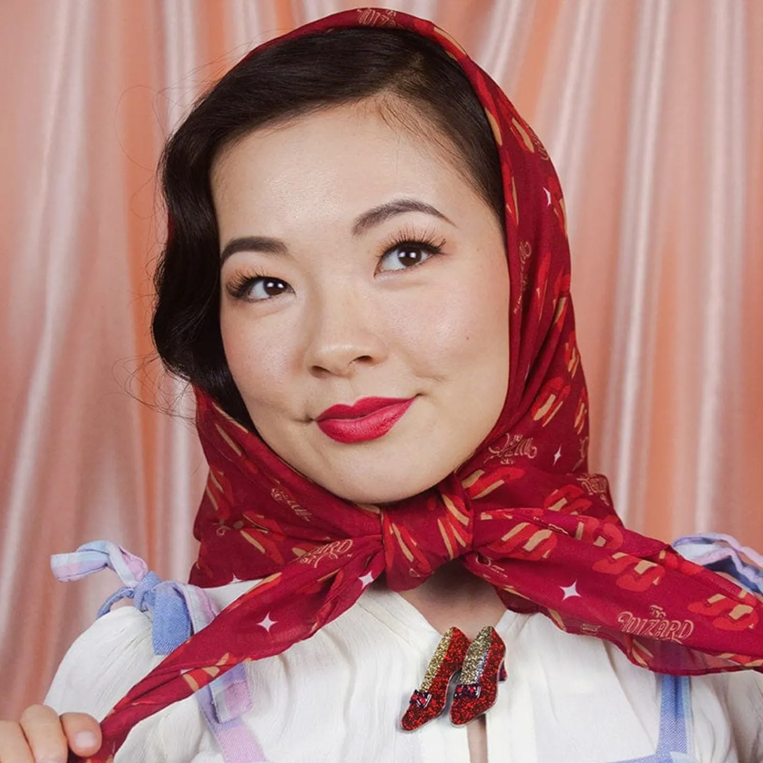 Ruby Slippers Large Neck Scarf^Erstwilder Hot