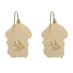 Shiitake Happens Enamel Drop Earrings^Erstwilder Clearance
